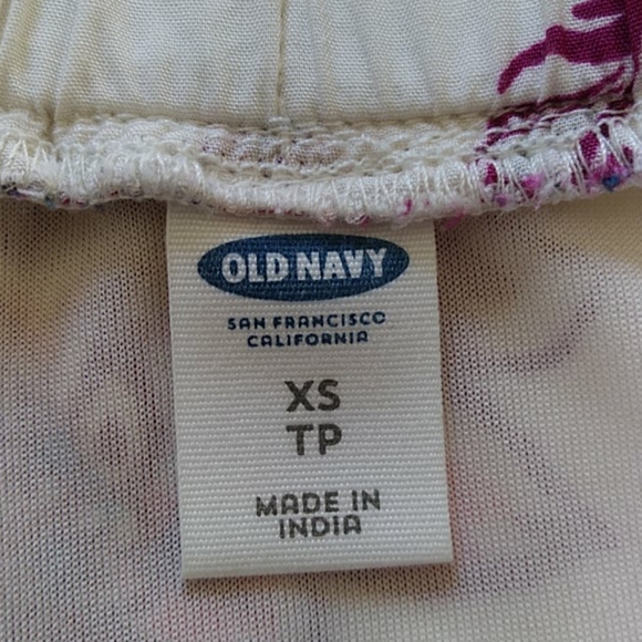 Old Navy Off the Shoulder Lined Floral Bell Sleeve Tunic Top /Mini Dress XS - Picture 3 of 12